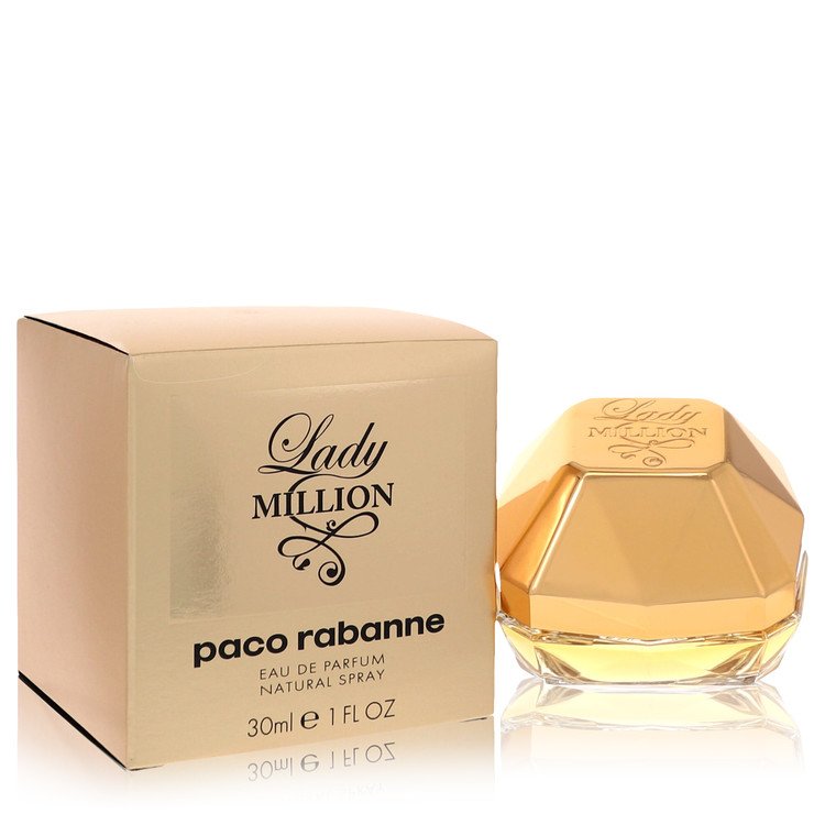 Lady Million by Paco Rabanne Eau De Parfum Spray 1 oz Lady Million by Paco Rabanne Eau De Parfum Spray 1 oz